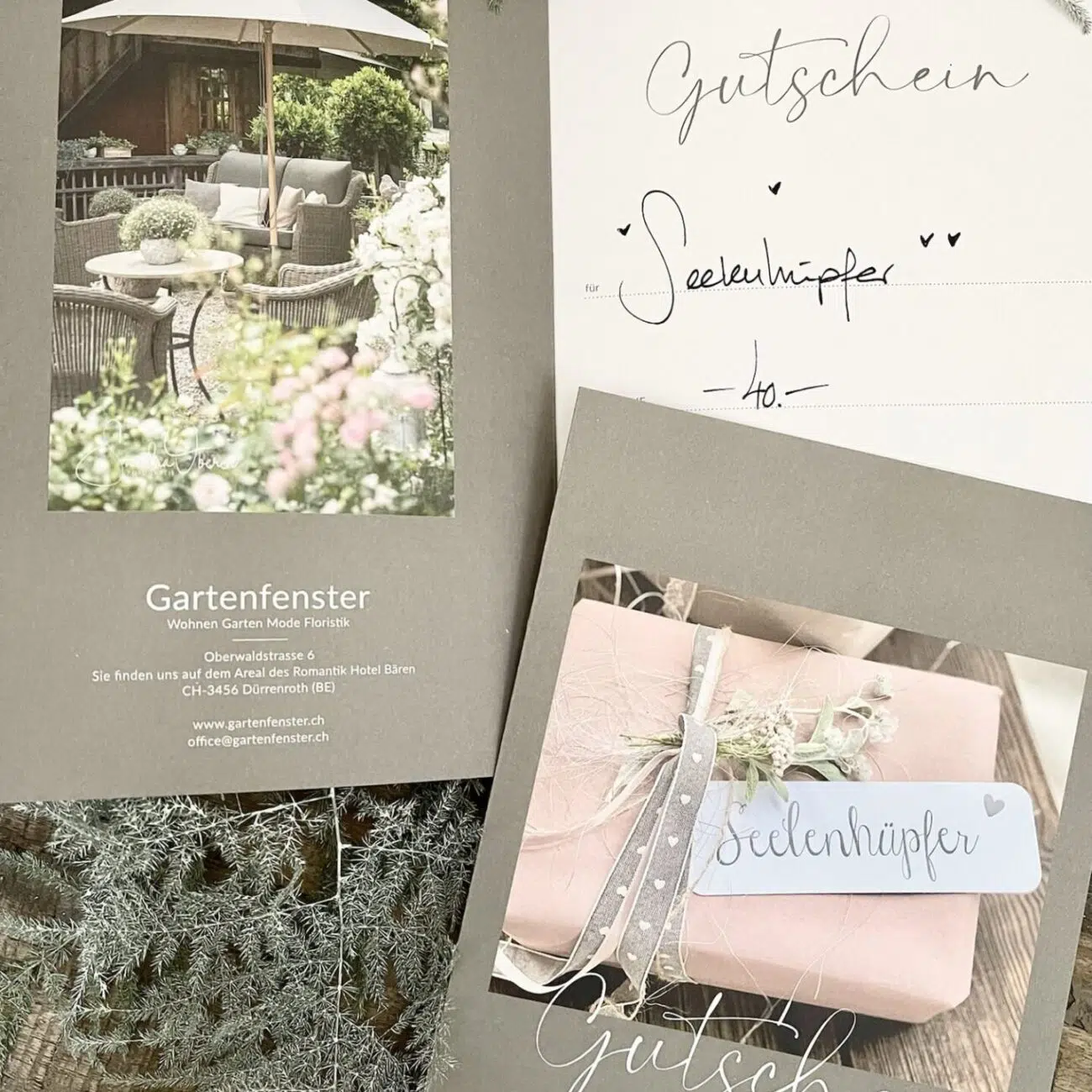 Gutschein bestellen