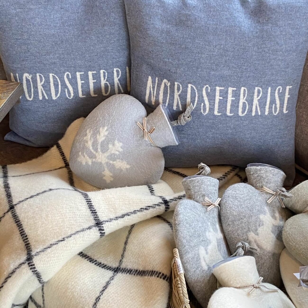 Gartenfenster " Nordseebrise" Kissen 40x40 cm