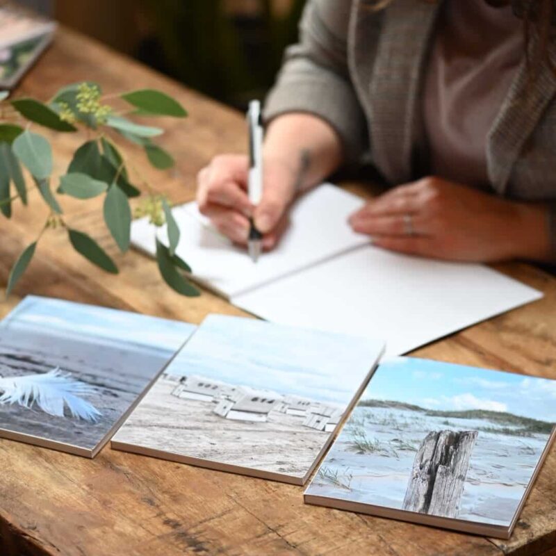 Gartenfenster Notizblock diverse Sujet