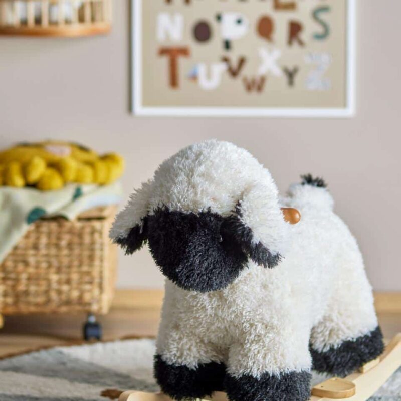 Gartenfenster Schwarznasen Schaukel-Schaf