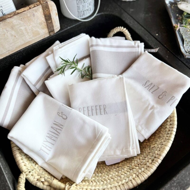 Küchentuch in drei Varianten