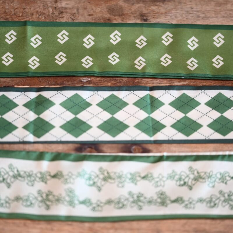 Gartenfenster Taschenband Grüntöne