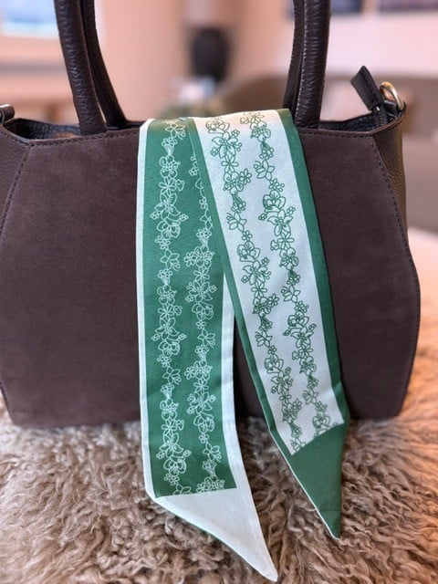 Gartenfenster Taschenband Grüntöne