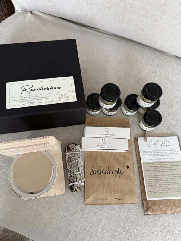 Räucherbox Set für Harmonie in Deinen 4Wänden