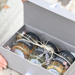 Geschenkbox" Gewürzbox mit 3 Gewürzmischungen"