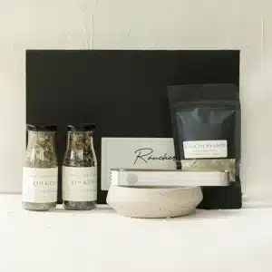 RAUNÄCHTE Räucherbox mit Kohle (inkl. Kartenset)