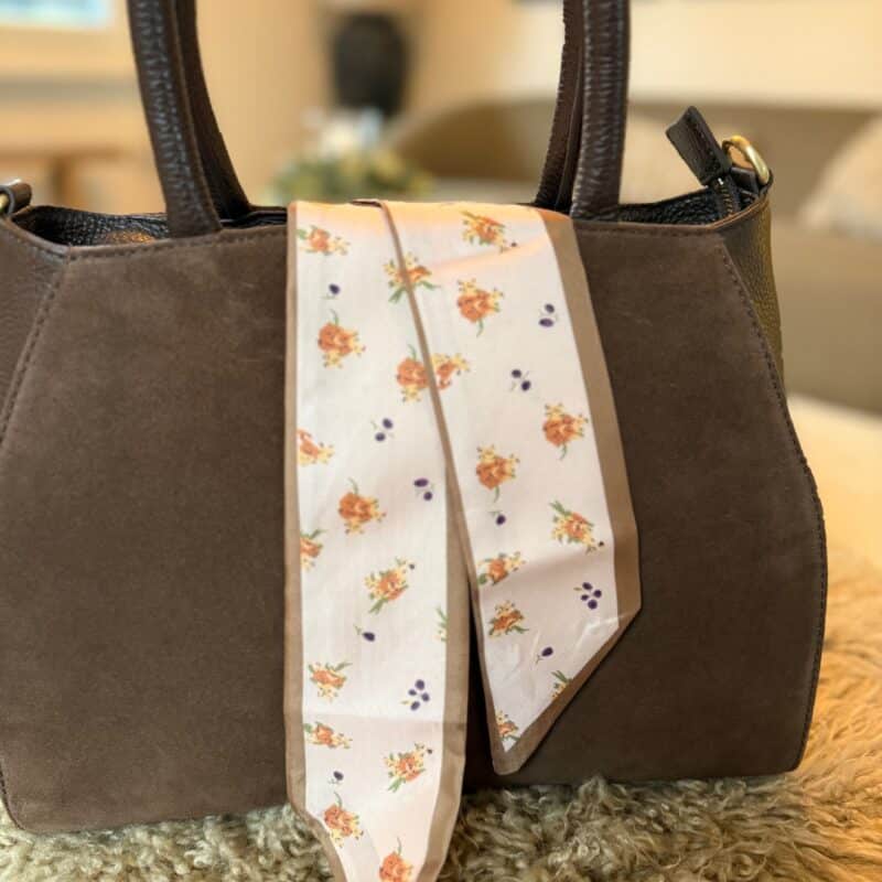 Gartenfenster Taschenband Brauntöne