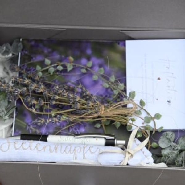 Geschenkbox Foto Lavendelfreundin 2